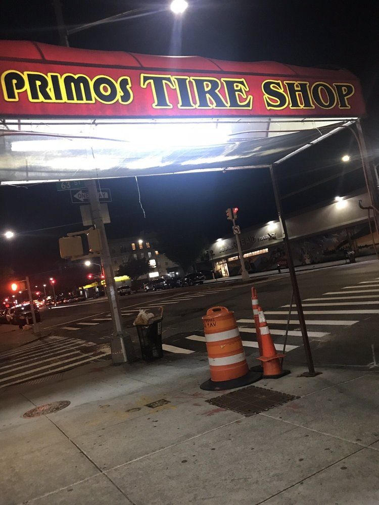 The shop on 4th Avenue at night